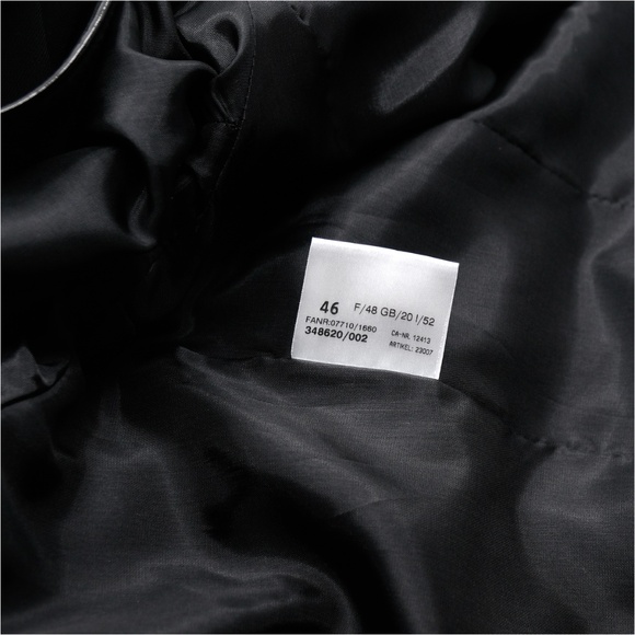 BASLER Black Jacket with Patent Leather Trim - Picture 5 of 13